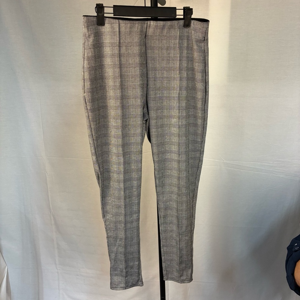 Maze‎ Collection Glen Plaid Slim Fit Pants L